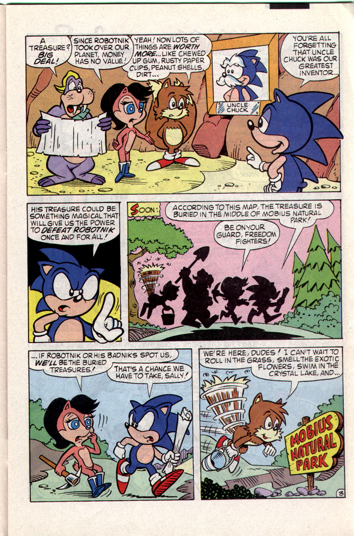 Sonic - Archie Adventure Series February 1994 Page 3